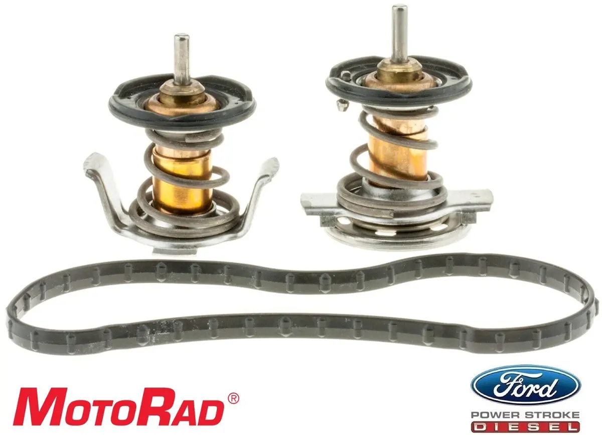 2008-2010 Ford 6.4L 6.4 Powerstroke Diesel Motorad Thermostats F250 F350 F450 1