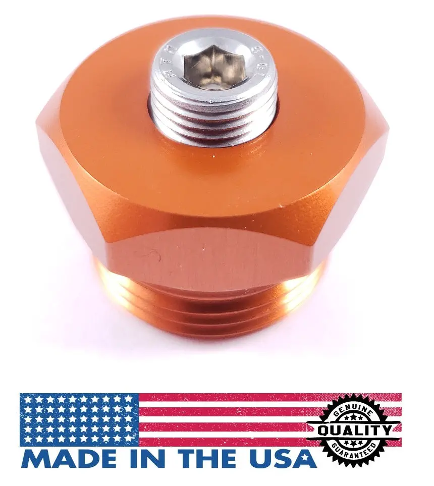 99-03 F-250/350 7.3L Powerstroke Diesel Billet Aluminum Air Intake Heater Delete Orange 1