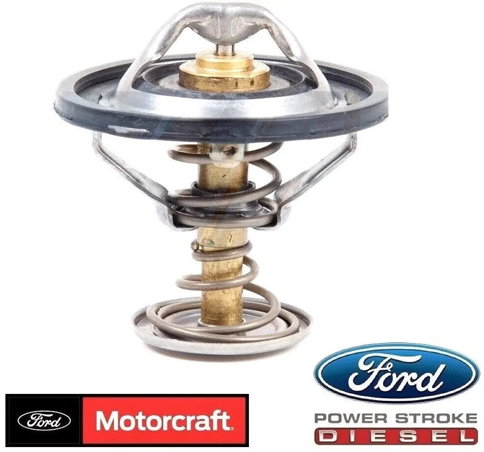 99-2003 7.3L Ford Powerstroke Diesel Oem Genuine Motorcraft Thermostat F250 F350 1