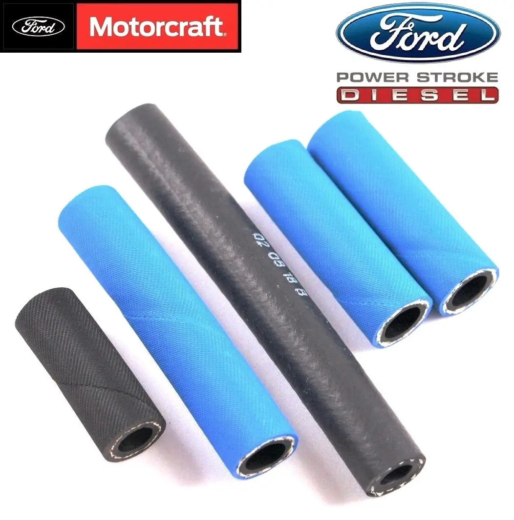 7.3 Diesel Powerstroke Fuel Filter Lift Pump Hose Lines 94-97 Ford F250 F350 Oem 1