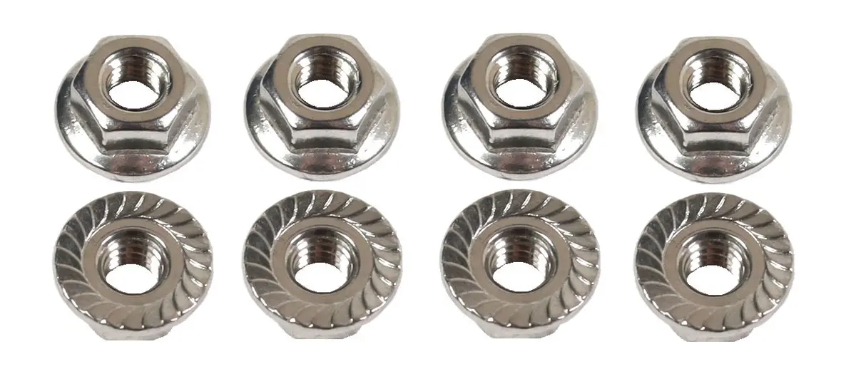 8X Stainless Steel Glow Plug Nuts For 2001-2023 Chevy Gmc Duramax 6.6L Lb7-L5p 1