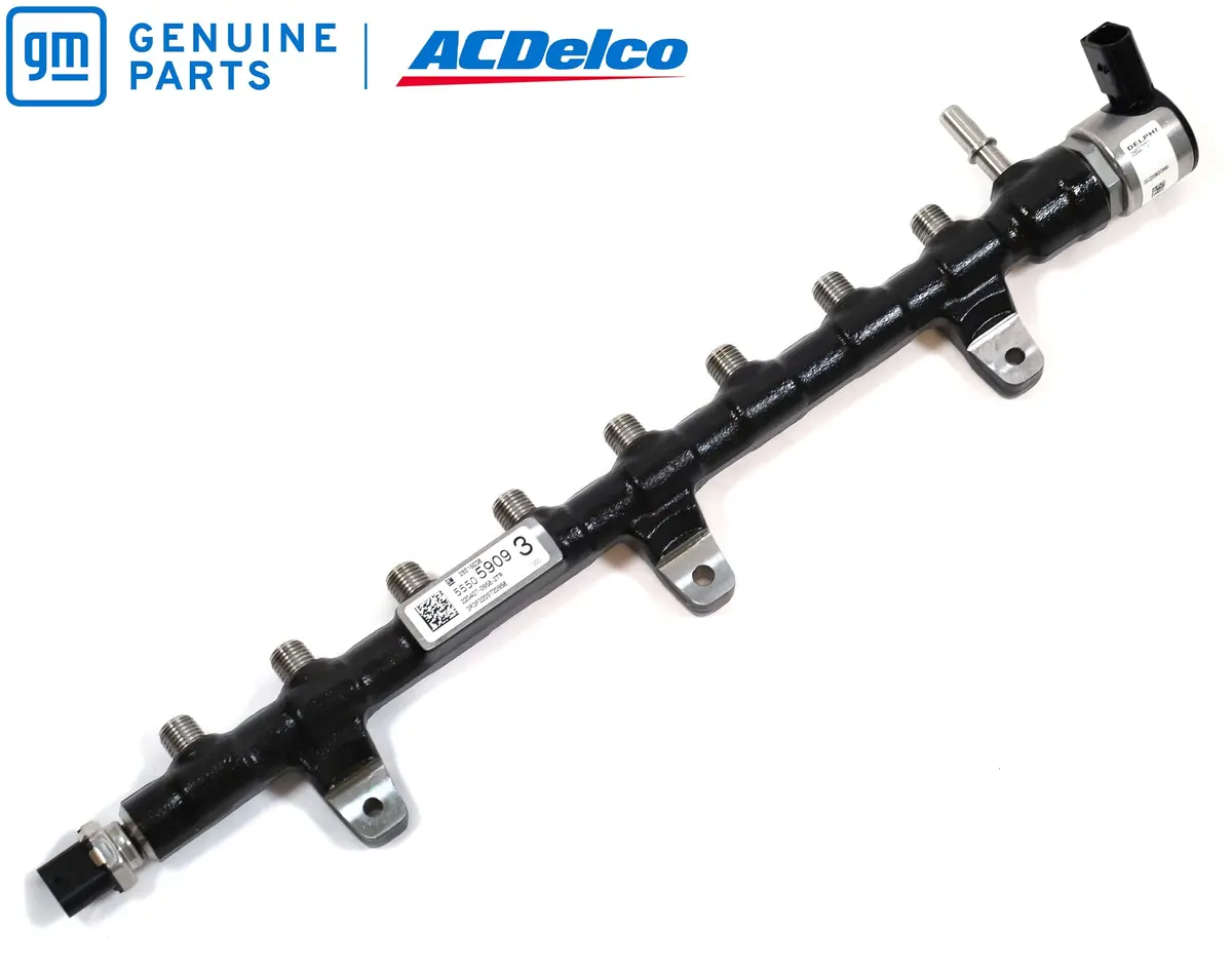 Gm 55505909 Fuel Rail With Sensors 2020–2022 3.0L Lm2 Duramax Silverado Sierra 1