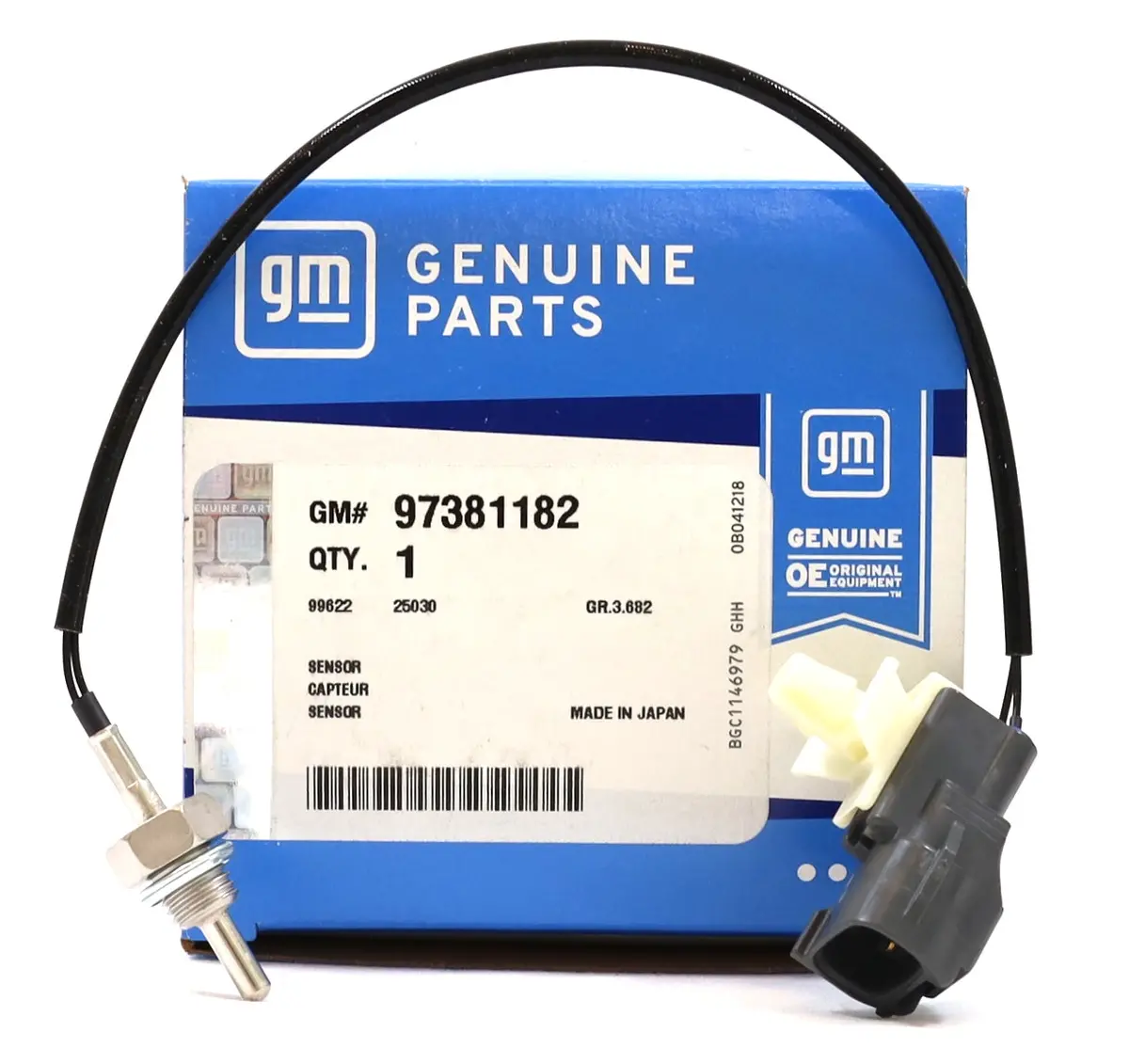 Genuine Gm 97381182 Intake Air Temp (Iat) Sensor 2006–2010 Lbz Lmm 6.6L Duramax Diesel 1