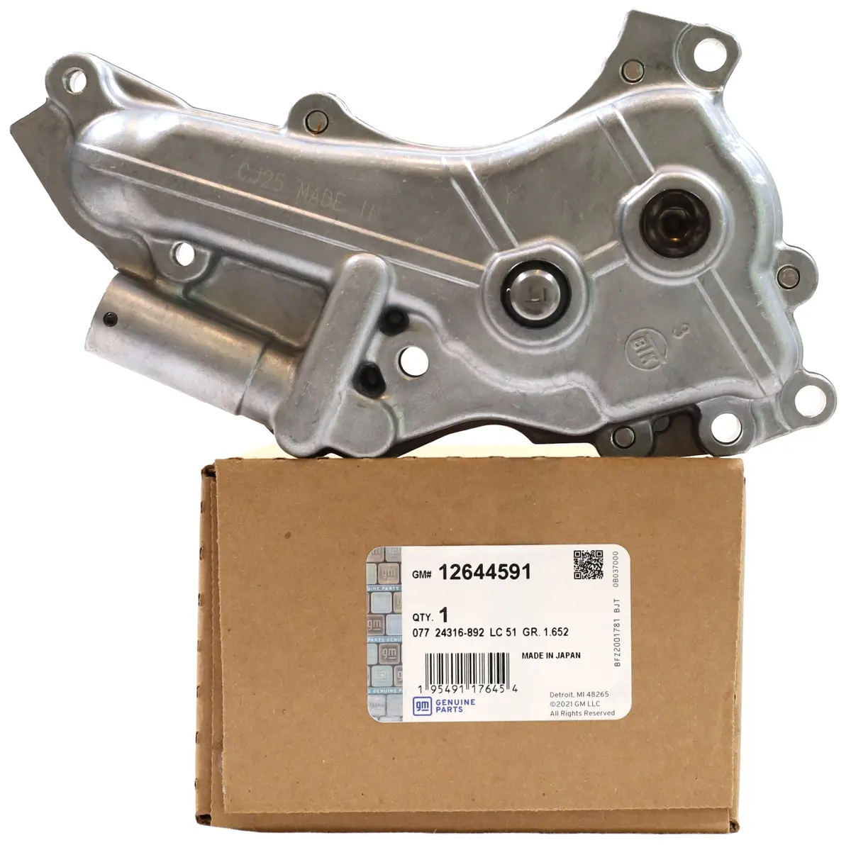 Genuine Gm 12644591 Engine Oil Pump 2011–2016 Chevy Gmc Lml 6.6L Duramax Diesel 1