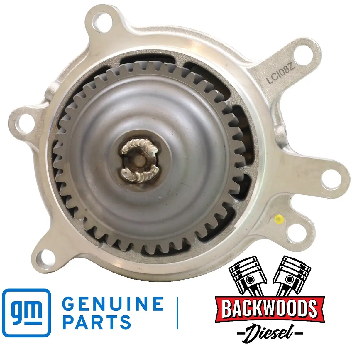 Welded Water Pump For 2001–2005 Gm 6.6L Duramax Lb7/Lly (Acdelco 252-838) 1