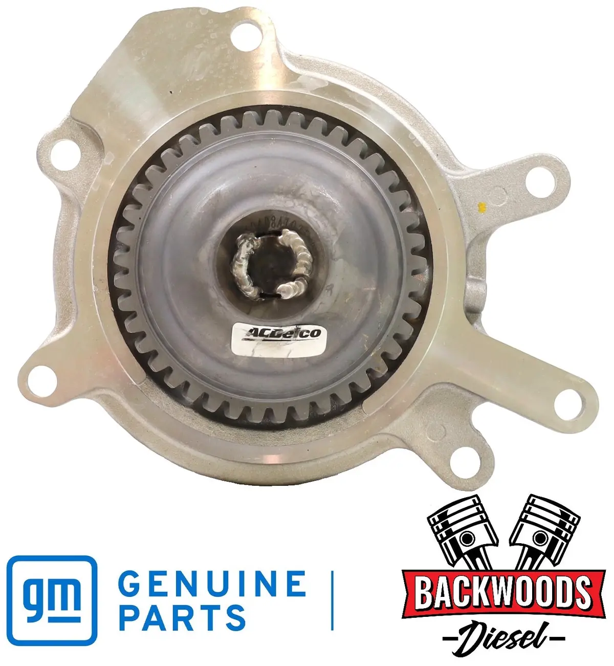 Welded Water Pump For 2006–2016 Gm 6.6L Duramax Lbz/Lmm/Lml (Acdelco 252-898) 1