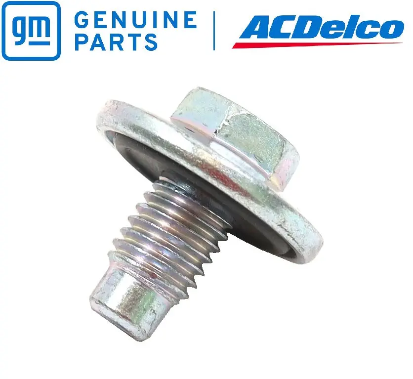 Gm 24233099 Engine Oil Drain Plug 2020–2025 Lm2 Lz0 Duramax Silverado Sierra Suv 1