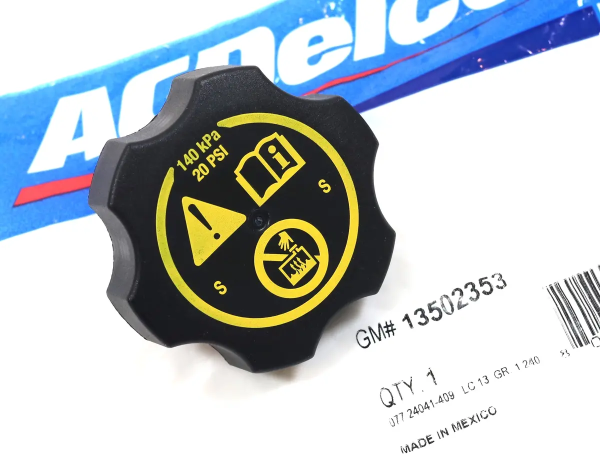 Genuine Gm 13502353 Coolant Reservoir Cap Lmm / L5p / Lm2 / Lz0 Duramax 1