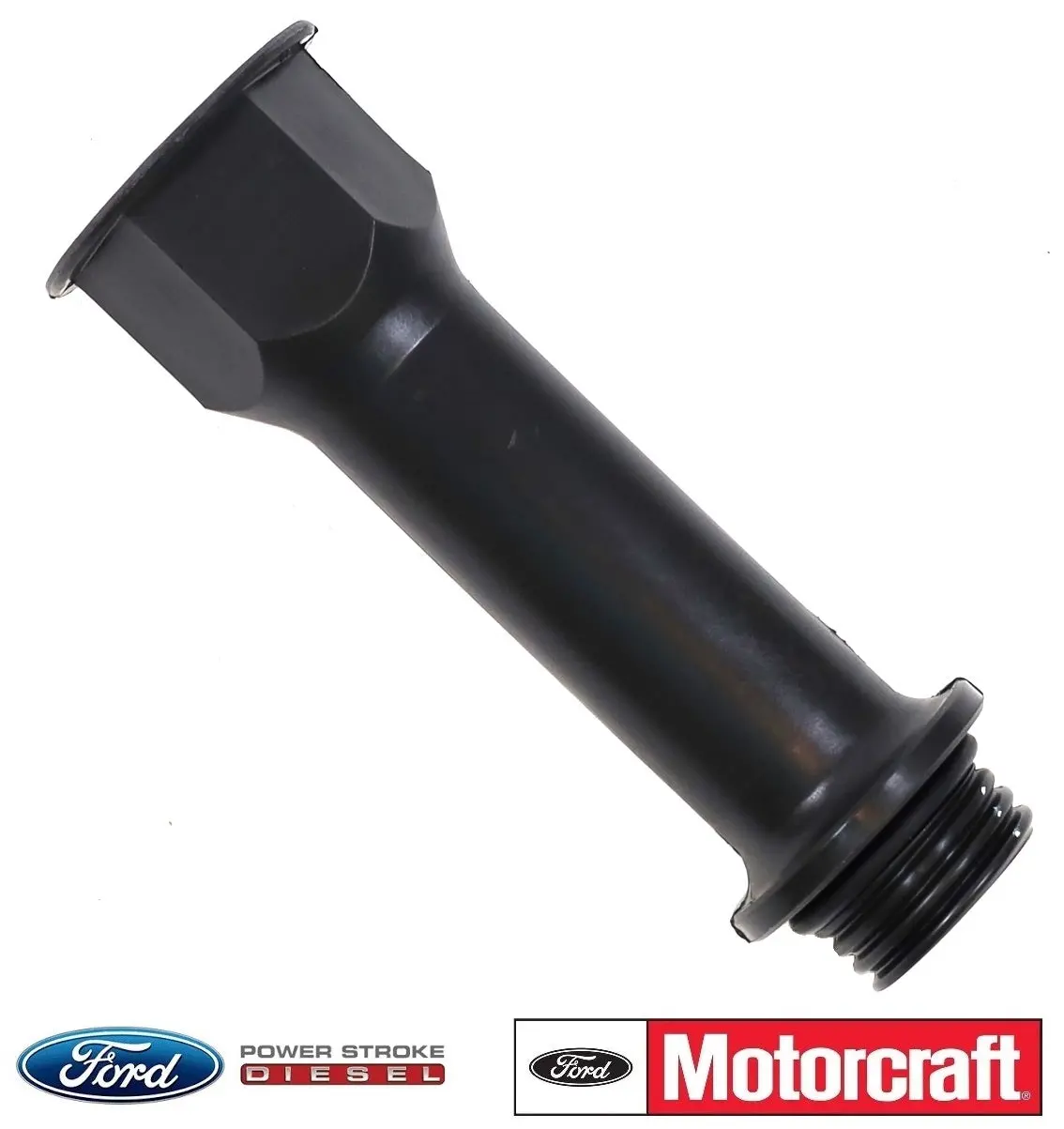 Genuine Ford 4C4z-6783-Aa Oil Filler Neck Pipe 94–03 F250 F350 7.3L Powerstroke 1
