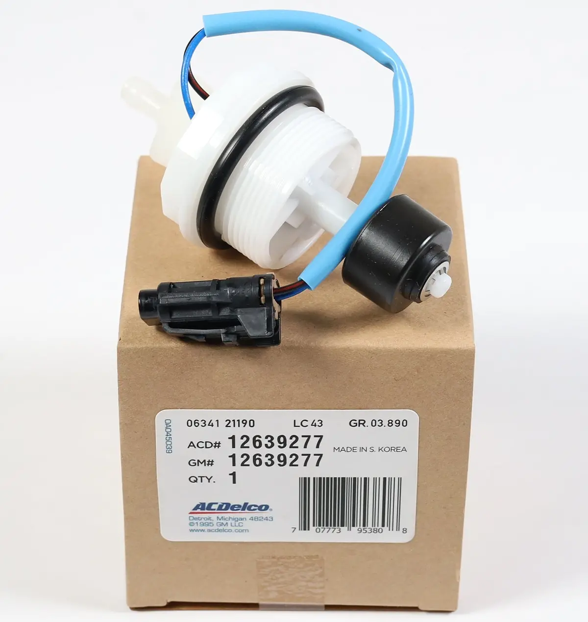 Genuine Gm 12639277 Wif Water In Fuel Sensor 2001-2011 Duramax Lb7 Lly Lbz Lmm Lml 1