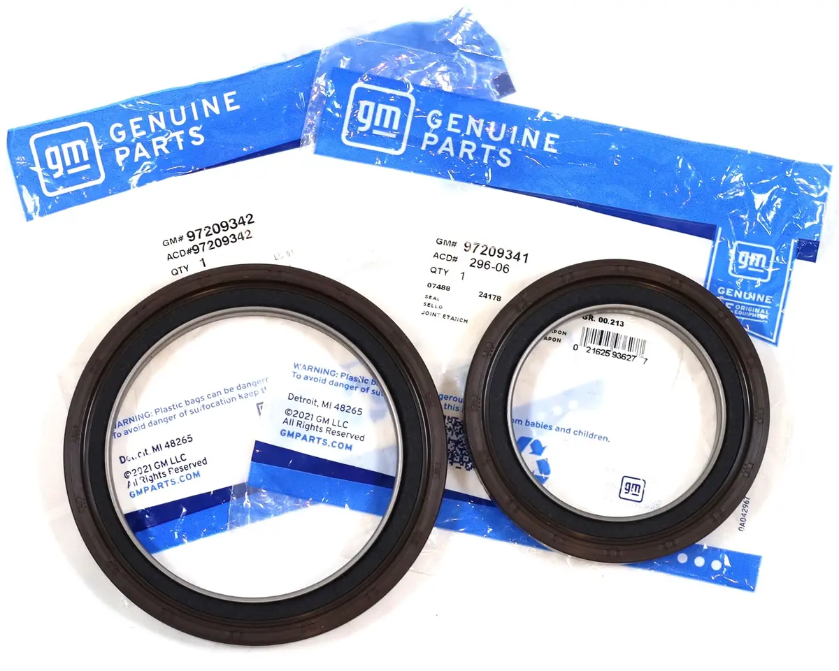 Genuine Gm Duramax Front & Rear Main Seal Kit 2001–2025 Lb7 Lly Lbz Lmm Lml L5p 1