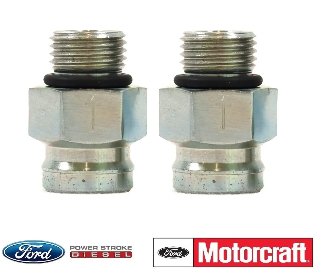 1999–2003 7.3L Powerstroke Hpop Outlet Hose Fittings Genuine Ford F81z-9C402-Aa 1
