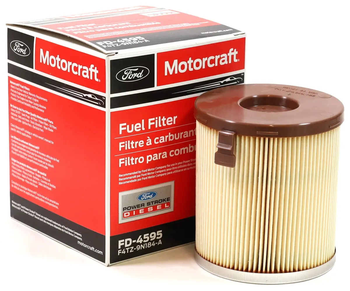 Motorcraft Fd-4595 Fuel Filter 1994–1997 7.3L Powerstroke F4tz-9N184-A Ford Oem 1