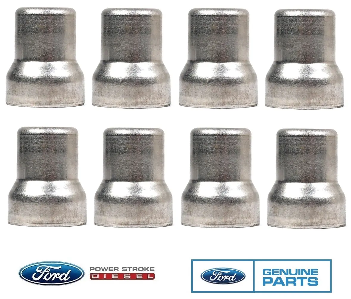03-10 Ford 6.0L Powerstroke Diesel Oem Genuine Ford Fuel Injector Sleeves Set Of 8 1
