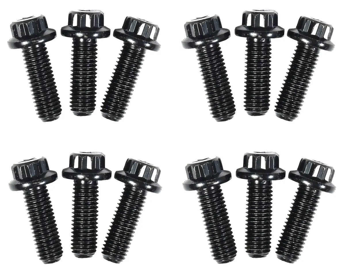 12 Point Up Pipe Bolts Set For 2001-2016 6.6L Lby Lly Lbz Lmm Lml Duramax Diesel 1