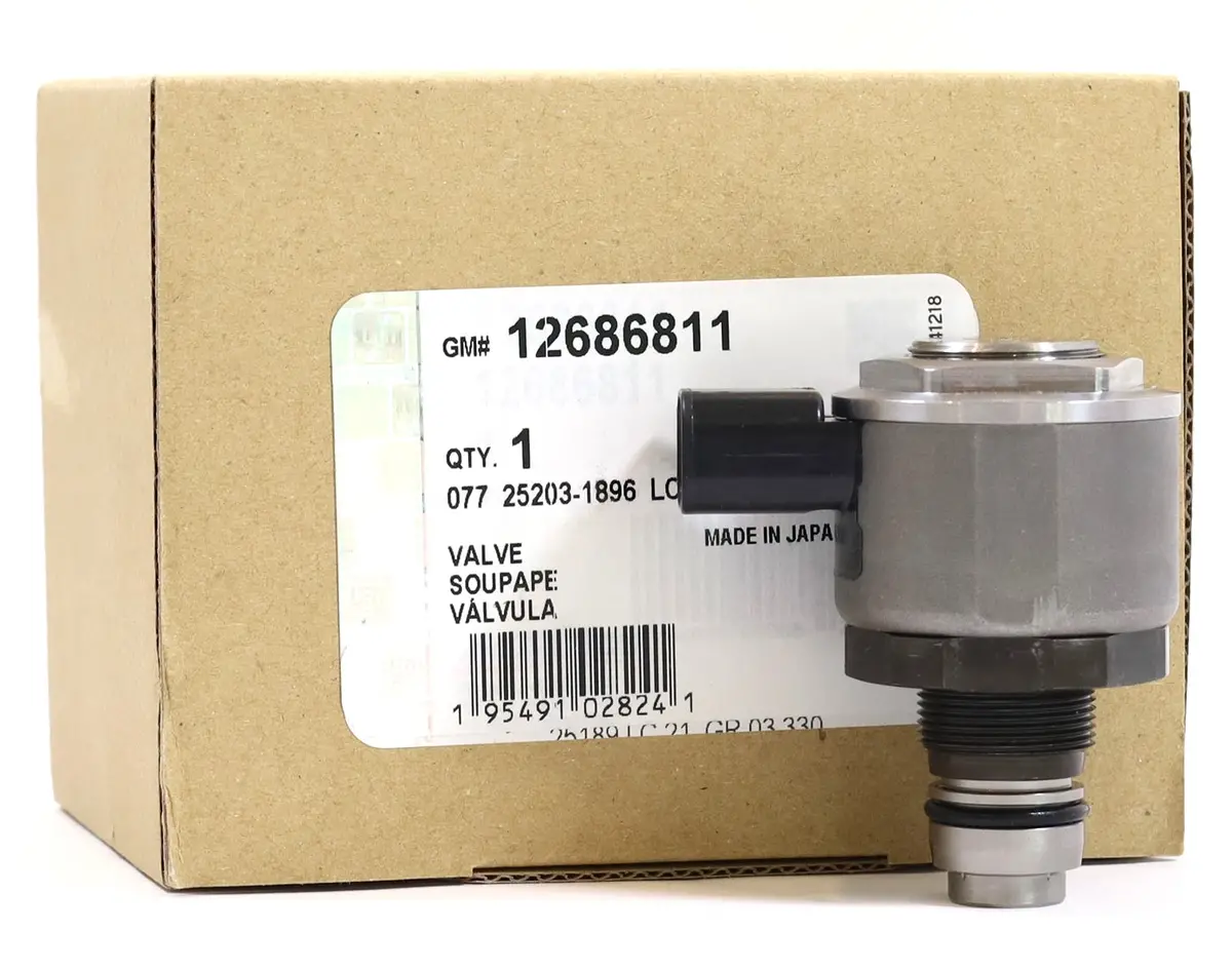 Genuine Gm 12686811 Fuel Rail Pressure Relief Valve 2017–2023 6.6L L5p Duramax 1