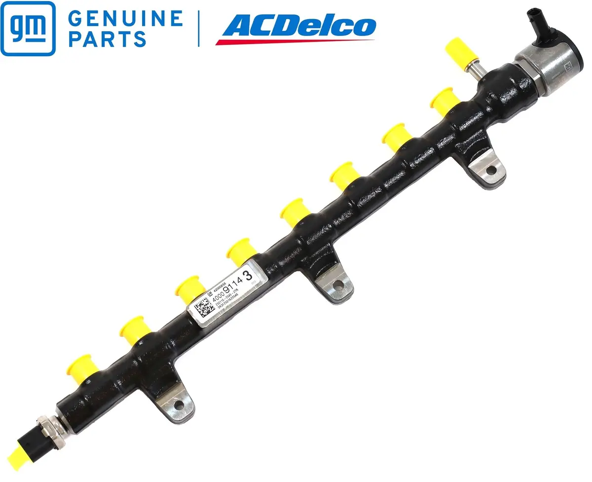 Gm 40009114 Fuel Rail With Sensors 2023–2025 3.0L Lz0 Duramax Silverado Sierra 1