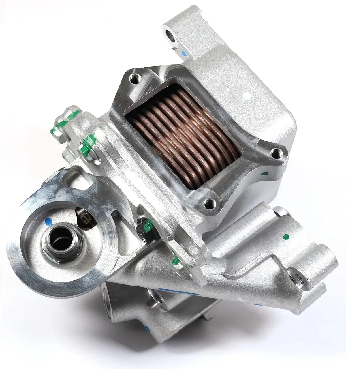 2020–2025 L5p Duramax High-Flow Engine Oil Cooler Genuine Gm 12738896 1