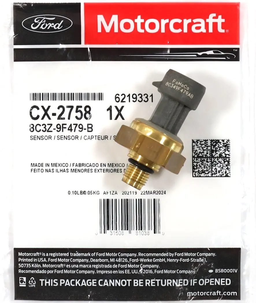 Motorcraft Cx-2758 Manifold Absolute Pressure Map Sensor 08-10 6.4L Powerstroke 1