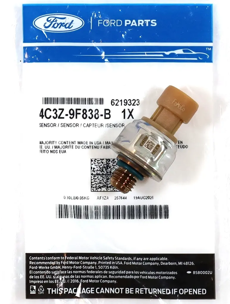 Genuine Ford 4C3z-9F838-B Injection Control Pressure Icp Sensor 6.0L Powerstroke 1