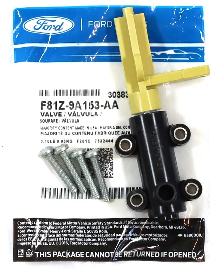 Genuine Ford F81z-9A153-Aa Fuel Bowl Drain Valve 1999–03 7.3L Powerstroke Diesel 1