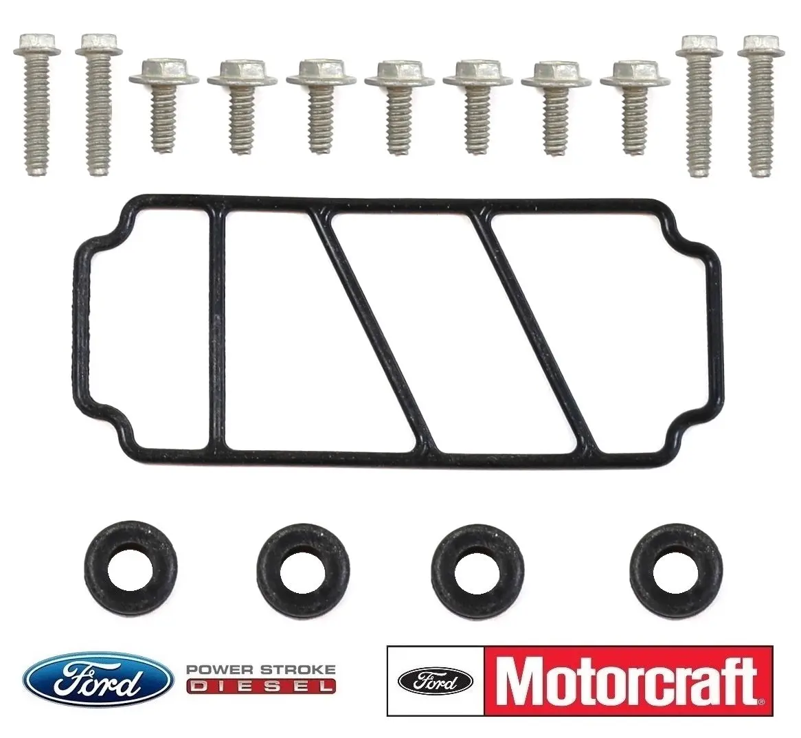 Ford Motorcraft Cg-809 Hfcm Fuel Pump In-Line Manifold Gasket 6.0L Powerstroke 1