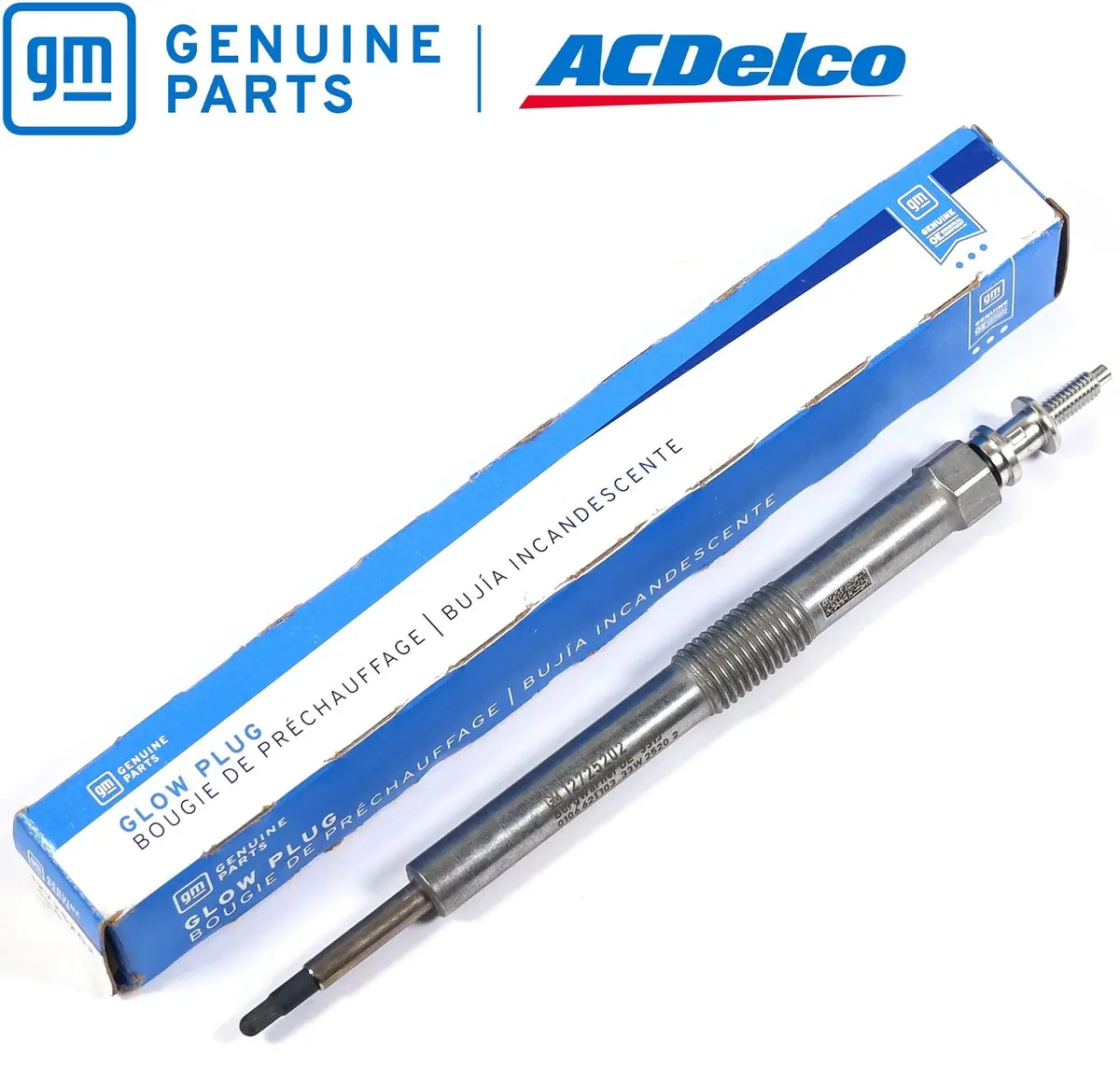 Genuine Oem Gm 68G / 12725202 Diesel Glow Plug 17-23 Chevy Gmc L5p Duramax 6.6L 1
