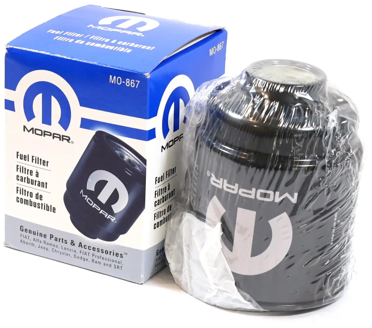 Genuine Mopar 68197867Ab Mo-867 Fuel Filter Water Separator 2013–2018 6.7L Cummins 1