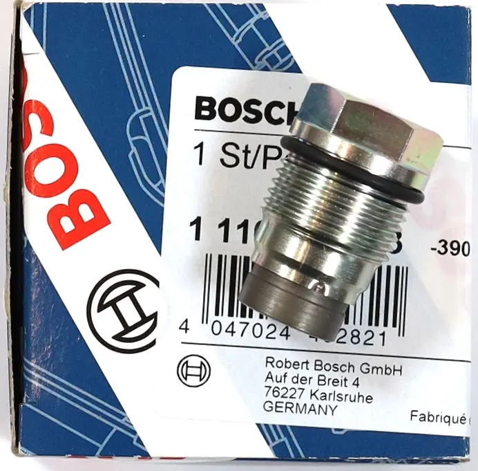 Bosch 1110010013 Fuel Rail Pressure Relief Valve 2004.5–2010 Duramax Lly Lbz Lmm 1