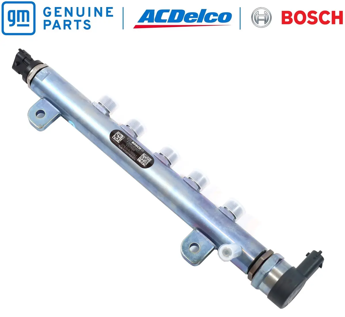 Genuine Oem Gm 12651989 Bosch High Pressure Fuel Rail Lh 2011–2016 Lml Duramax 1