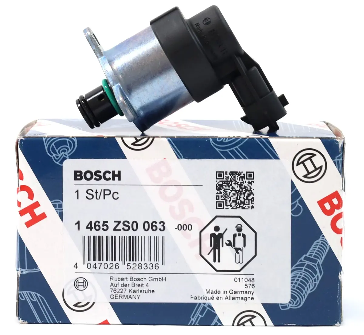 Genuine Bosch 1465Zs0063 Fuel Pressure Regulator 2006–2010 Lbz Lmm Duramax 1