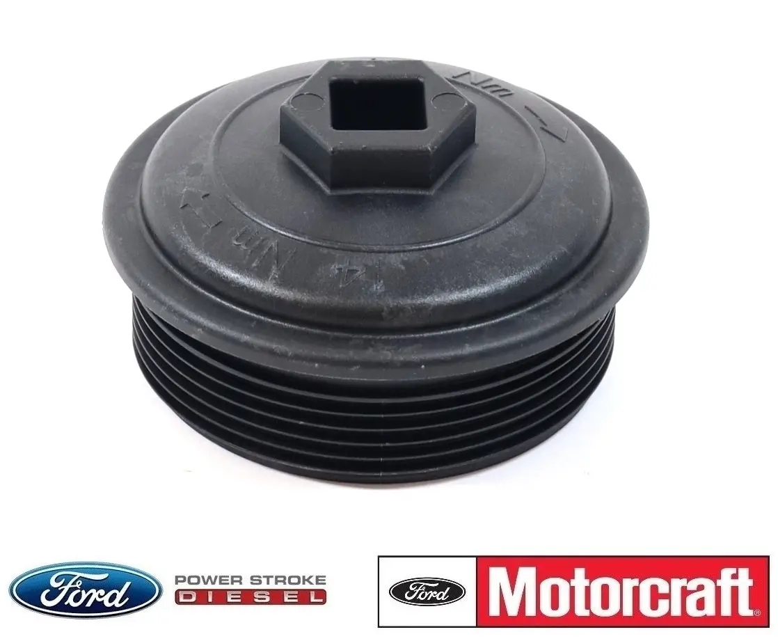 2003–2007 6.0L Powerstroke Secondary Fuel Filter Cap Genuine Ford 3C3z-9G270-Aa 1