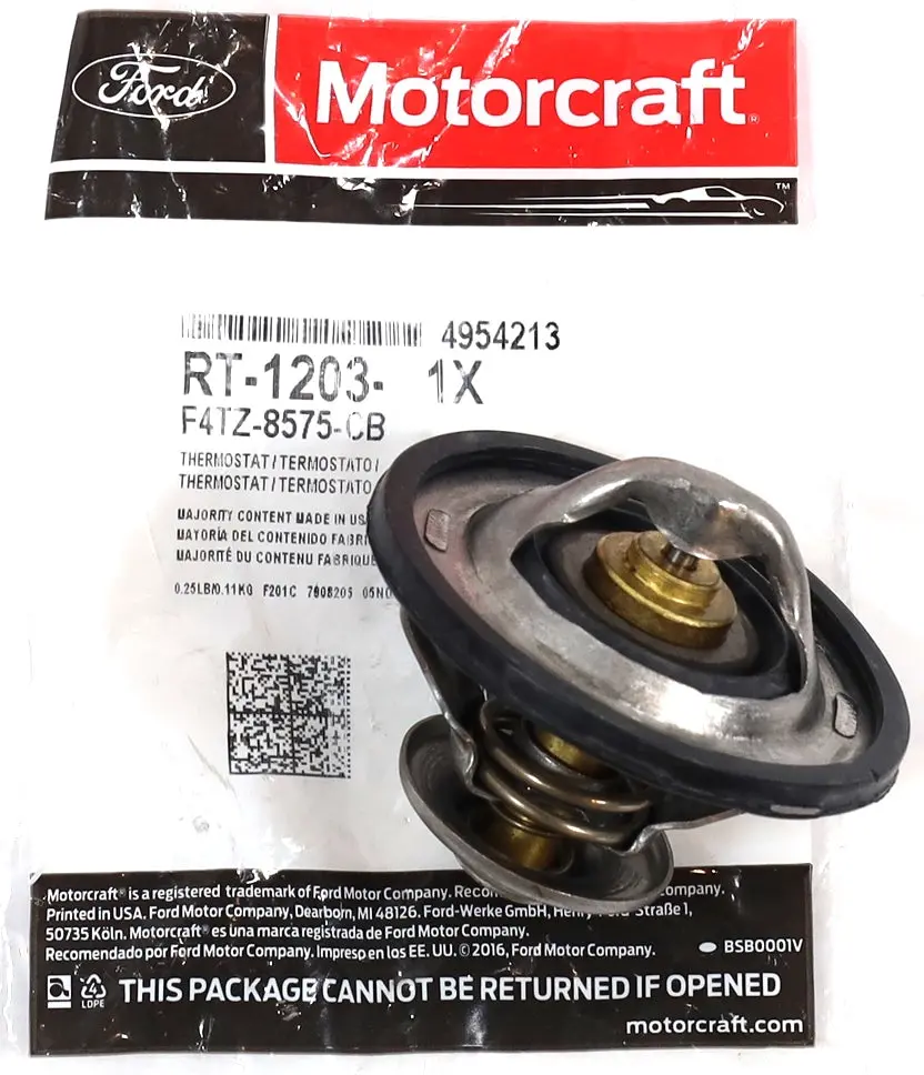 Motorcraft Rt-1203 Thermostat 1994-1995 7.3L Powerstroke F4tz-8575-Cb 1