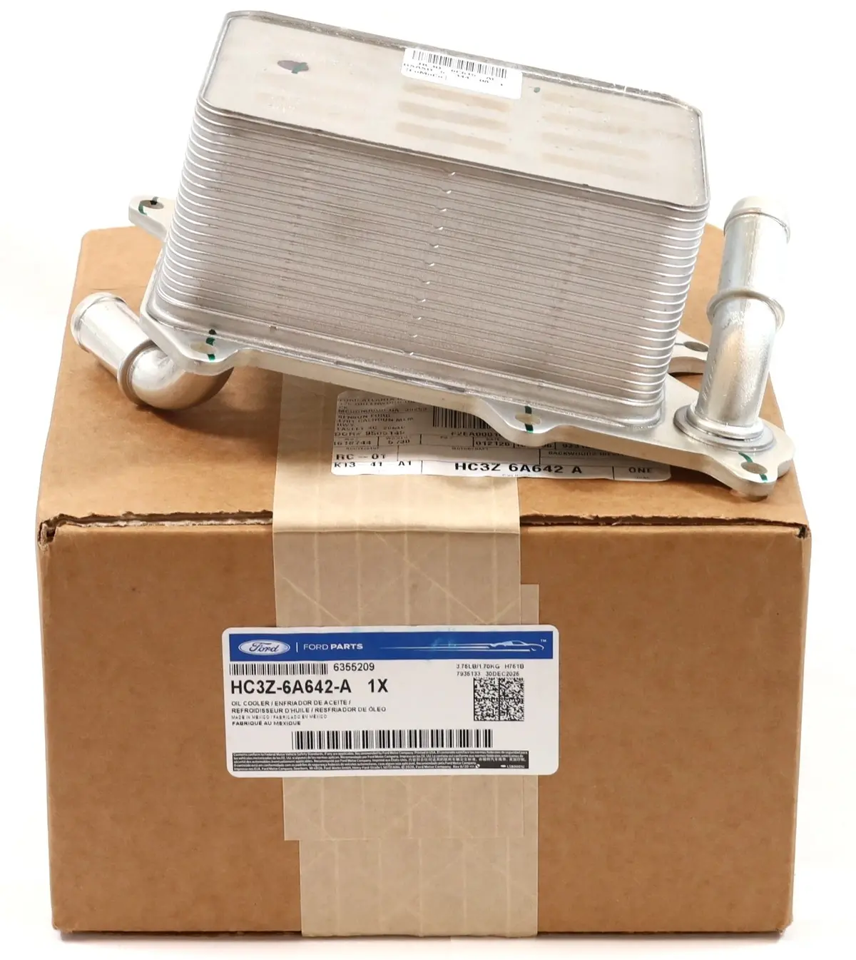 Ford Hc3z-6A642-A Engine Oil Cooler 2011-2019 6.7L Powerstroke Diesel 1