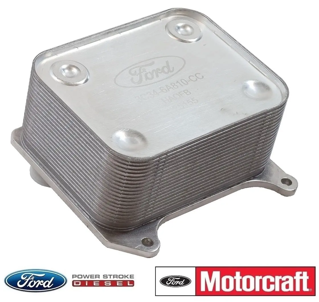 2003-2007 6.0L Powerstroke Upgraded Oil Cooler Motorcraft Yo-25 / 3C3z-6A810-A 1