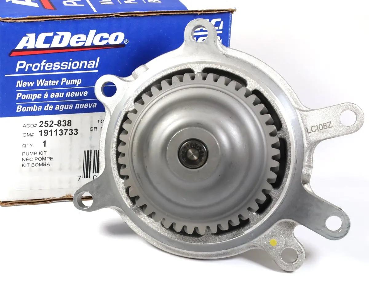 Acdelco 252-838 / Gm 19113733 Lb7 Lly 2001-2005 Chevy Gmc Duramax Water Pump Kit 1