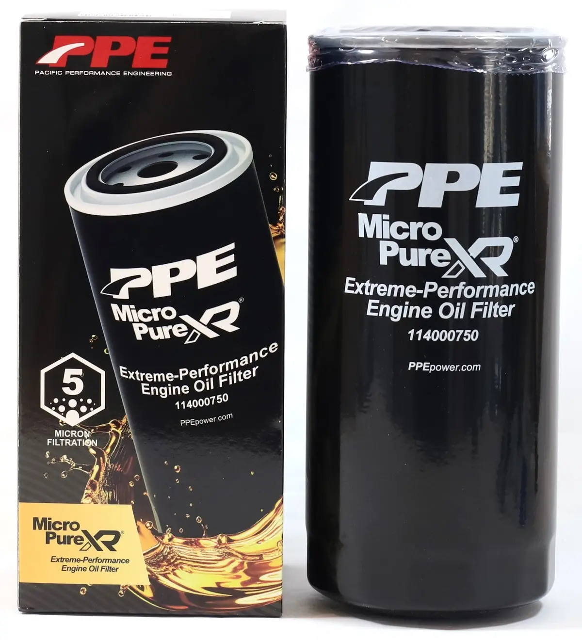 Ppe 114000750 Premium High-Efficiency Deep Oil Filter 5 Micron 2020+ L5p Duramax 1