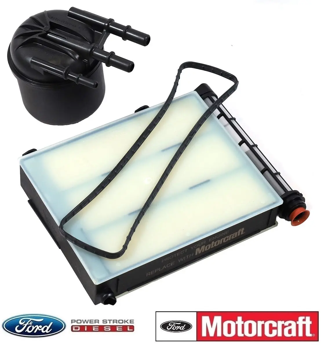 Motorcraft Fd-4647 / Pc3z-9N184-C Fuel Filter Kit 2017-2026 Ford 6.7L Powerstroke 1