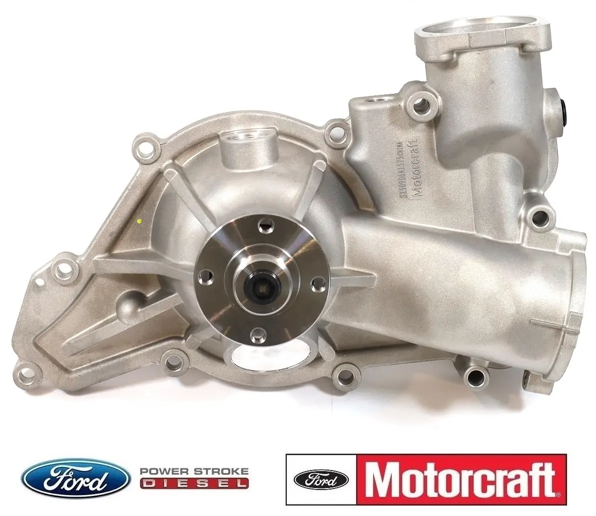Motorcraft Pw-663 / F81z-8501-A Water Pump 1996-2003 7.3L Powerstroke 1