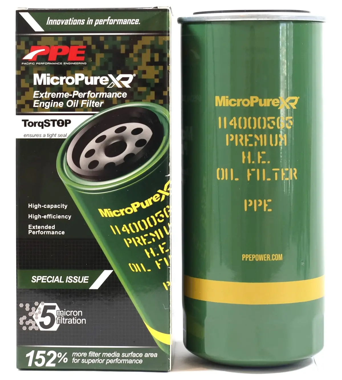 Ppe 114000565 Double Deep Ordnance Oil Filter Micropure 2001-2019 6.6L Duramax 1