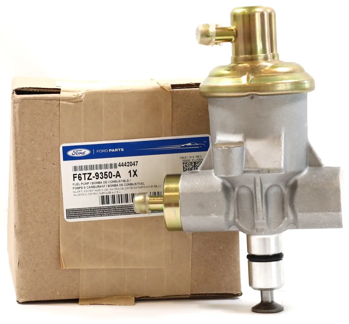 Genuine Ford F6tz-9350-A Mechanical Fuel Lift Pump 1994-1997 7.3L Obs Powerstroke 1