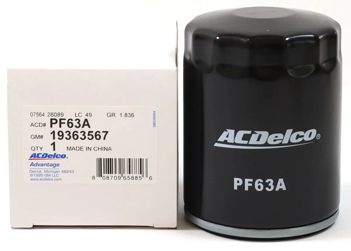 2020+ L5p Duramax Engine Oil Filter Genuine Oem Gm Acdelco 19363567 / Pf63a 1