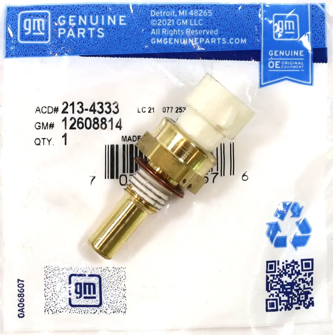 Gm 12608814 / 213-4333 Coolant Temperature Sensor 2011-2016 Lml Duramax 1