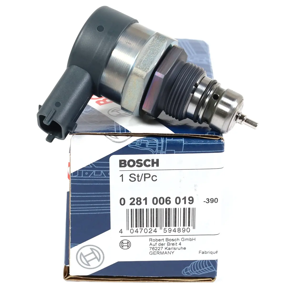 Bosch 0281006019 Pressure Relief Valve Drv 2011-2016 Chevy Gmc Duramax 6.6L Lml 1