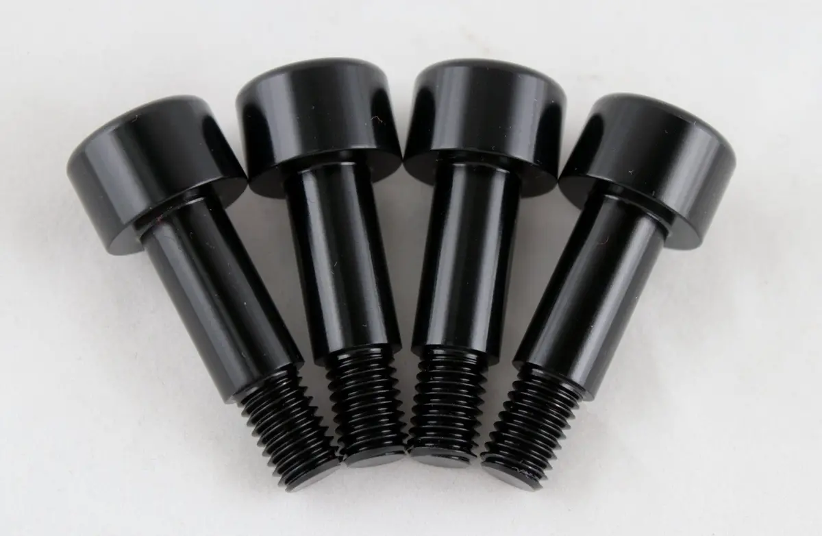 Dodge Cummins 3.9L 4Bt Billet Aluminum Black Valve Cover Bolts Set Of 4 1