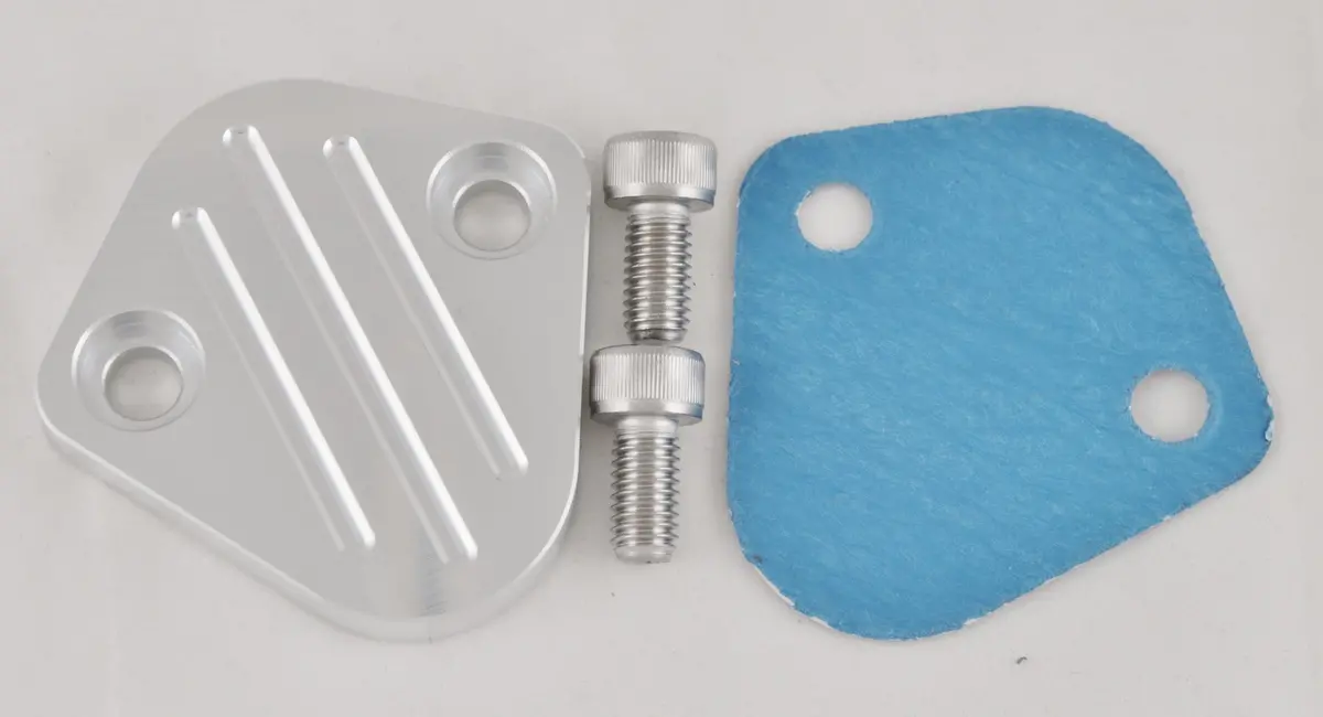 89-98 Cummins 4Bt/6Bt Diesel Billet Fuel Pump/Lift Pump Block Off Plate 1