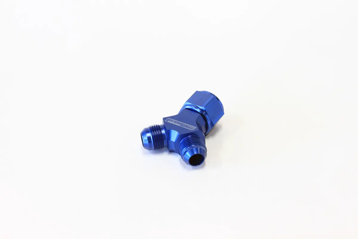 Billet Aluminum Y-Block Fitting With Female Flare – Af931-10-08 1