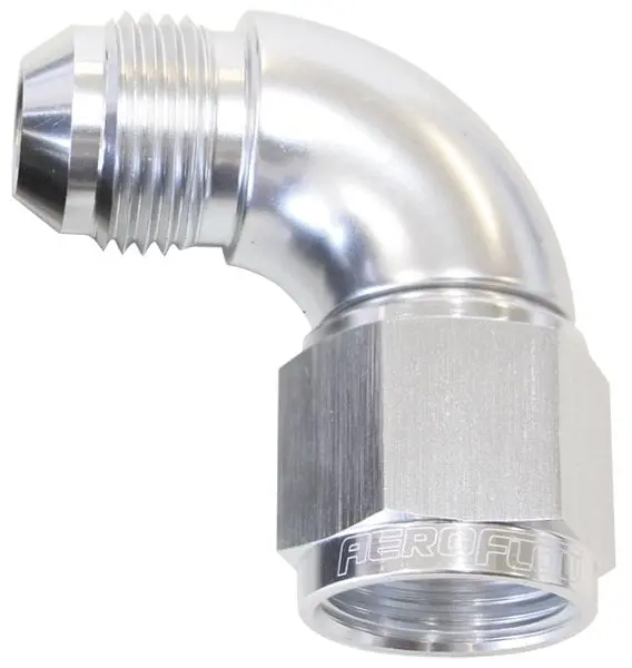 An-10 Full-Flow Swivel Fitting – 90° Male/Female Flare 1