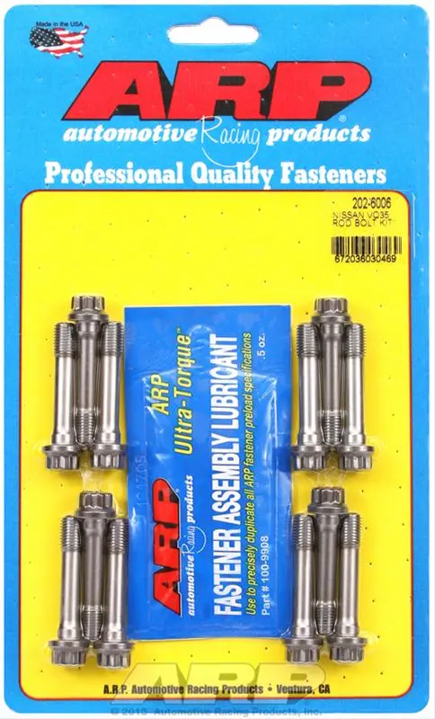 Arp Pro Series Connecting Rod Bolts – 202-6006 High-Strength Fasteners For Performance Engines 1