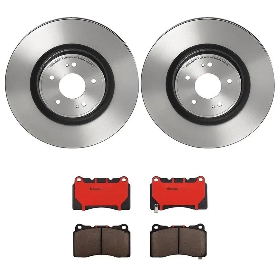 Brembo Kt00683 Complete Brake Kit – Pads, Rotors, And Hardware 1